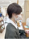【morio】札幌ショート　かわいい丸みの耳かけショート