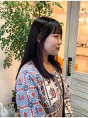 インナーカラー × ラベンダー