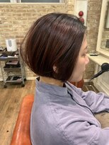 シャル 相模大野(shalu) 【ムラカミ】ボルドーレッド(ブリーチなし)≪shalu相模大野≫