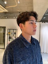 ヌース(NOOS)&nbsp;メンズ七三ニュアンスパーマ