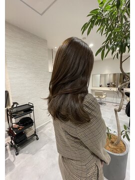 アオ(Ao) Aoヘアスタイル オリーブグレージュ 髪質改善
