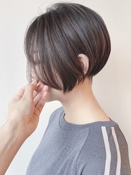 モリオフロムロンドン 原宿本店(morio from London) 【morio 原宿】ツーブロックハンサムショート　ハイライト