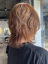 ビーストバイブランカ 刈谷三河安城(BEEst by BLANCA)&nbsp;オレンジカラー×ウルフアレンジスタイル