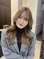 メゾンハル(Maison HALU)&nbsp;くすみページュ×上品レイヤー