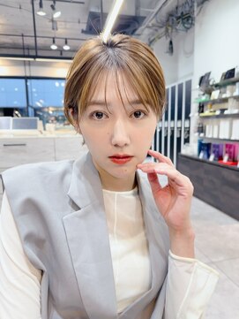 ファンナギンザ(FaNNa ginza) マッシュショート/シースルーバング/前髪/ショートボブ/小顔