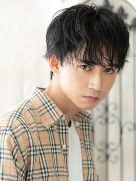 モッズヘア メン 上尾東口店(mod's hair men) 伸ばしかけビジカジ重め学生メンズショートG上尾