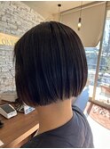 内側刈り上げボブ