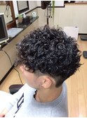 メンズプードルパーマ