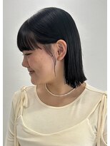 フゾンカウチ(fuzon kauti)&nbsp;耳掛けボブぱっつんボブタッセルボブ韓国風10代20代