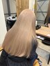 Mako限定　【ハイトーンなら私に！】カット＋ダブルカラー　￥19100→￥13000