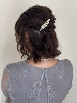ヘアースタジオ ゼン(hair studio Zen) ハーフアップ