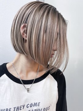 ラキング ギンザ トウキョウ(LAKING GINZA) くびれヘア/アプリコットオレンジ/夏/ハイライトカラー[銀座駅]