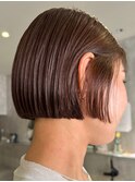 大人ショートボブ×ナチュラルボブ×前髪あり20代30代40代50代