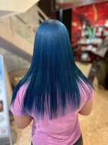 アース 土気あすみが丘店(HAIR&MAKE EARTH)&nbsp;ブルーカラー