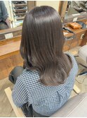 艶髪赤みなしクリアグレージュ渋谷エジリ