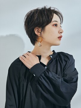 エトル バイ コムマティス 恵比寿駅前店(etre by comme Matisse) 小顔カット×透明感カラー[恵比寿駅/髪質改善/オリーブグレー]