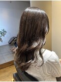 ナチュラルブラウン/ロングレイヤー/顔周りレイヤー/髪質改善