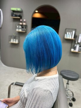 ヴィム ヘアー 宜野湾店(VIM hair) トレンドスタイル♪ミニボブ×透明感ブリーチカラー◎