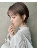 ☆【春日】オリーブグレー/ショート/顔周りレイヤー/髪質改善51