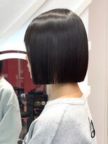 ロンドヴァリー 渋谷店(Lond vallee)&nbsp;【山崎限定】縮毛矯正かけて作るストンなボブ