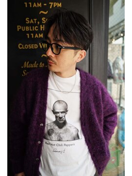 クオルヴィラ 立川北口(QOL villa) 大人男子ニュアンスセンターパーマ