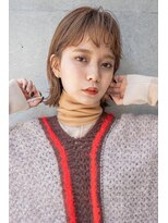 レゴ(REGO)&nbsp;#小顔黒髪クラゲヘアーオリーブグレーココアベージュ