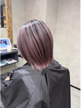 サニー 渋谷(SUNNY) バレイヤージュ、ハイライト、レイヤーカット、ダブルカラー