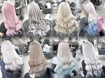 シェイロ(Cielro)の写真/エクステの馴染ませ◎ショートから理想のロングヘアーに!ブリーチとエクステの組み合わせも◎