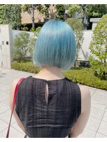 ワンズクロエ 原宿店(ONE's Chloe)&nbsp;イメチェンピンクベージュアンブレラカラー前髪