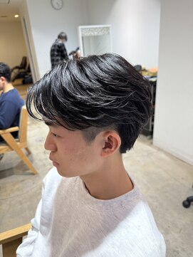 コレット 宇都宮(collet Gigi) フェザーパーマ フェザーショート センターパート