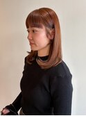 ワンカールミディアム／顔周りカット