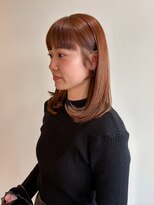 フープヘアー(HOOP.HAIR)&nbsp;ワンカールミディアム／顔周りカット