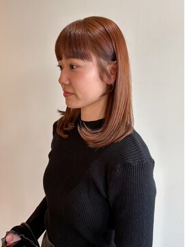 フープヘアー(HOOP.HAIR) ワンカールミディアム／顔周りカット