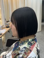 ミーナ(Mina)&nbsp;縮毛矯正×タッセルボブ