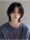 men's/メンズ/ニュアンスウルフ/韓国/メンズカット