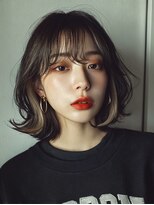 テーラヘアー 我孫子店(TELA HAIR)&nbsp;くびれヘアー×イヤリングカラー【我孫子】＜20代30代40代50代＞