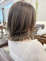 キアラ(Kchiara)&nbsp;簡単スタイリングで小顔に見えるくびれボブ【福岡Kchiara奥野】
