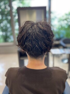 アース 南福島店(HAIR&MAKE EARTH) パーマで動きのあるスタイルに