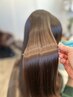 《柔らかなうる艶な髪へ》美髪矯正(カット＋プレミアムトリートメント付