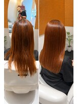 ビーアップヘアー(be:up hair) 30代40代のうねり広がり縮毛矯正