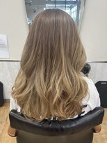 ヘアースタジオ シーオーイー(hair studio C-O-E)&nbsp;ミルクティーベージュカラー
