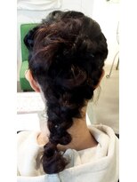 ルクス(Rks) ダウンスタイルのヘアーアレンジ★ワンサイド