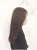 黒髮卒業☆グレージュ