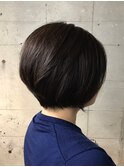 マッシュウルフショートボブ_ウォーターフォール