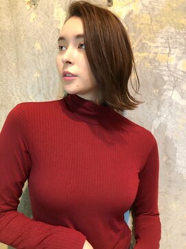 ラグシス ザ ヴィンテージ(LUXIS THE VINTAGE) 外ハネ×ミディアムボブ