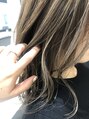 フラミューム 町田(flammeum) ミディアムレイヤーのハイライト！白髪ぼかし◎