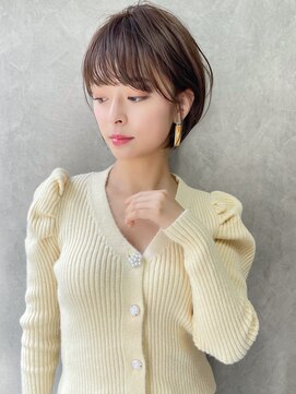 アヴァロン(AVALON) ショートパーマ/クールショート/大人ショートボブ【猪狩】