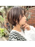 柔らかいショートスタイル