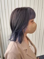 ノイ(neu)&nbsp;パープルインナーカラー【デザインカラー/髪質改善】