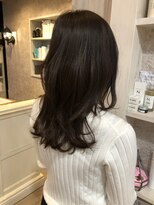 キャアリー(Caary)&nbsp;福山美容室caary大人気イルミナカラー　こっくりブラウン